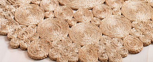 Jute carpet